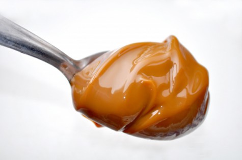 Spoon full of caramel