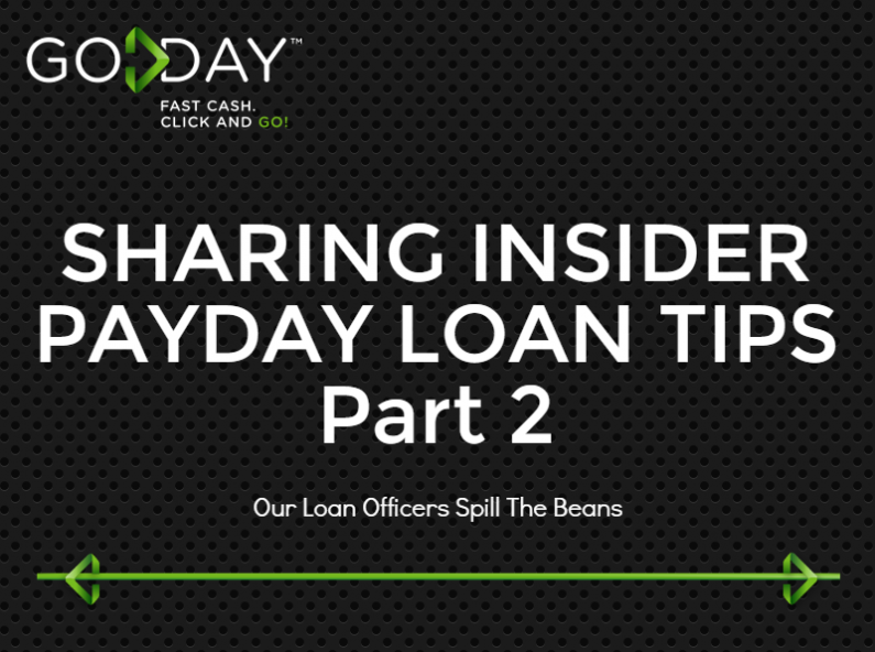 Blog Header - Sharing Insider Payday Loan Tips Part 2