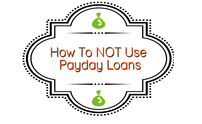 How to not use payday loans - Goday.ca