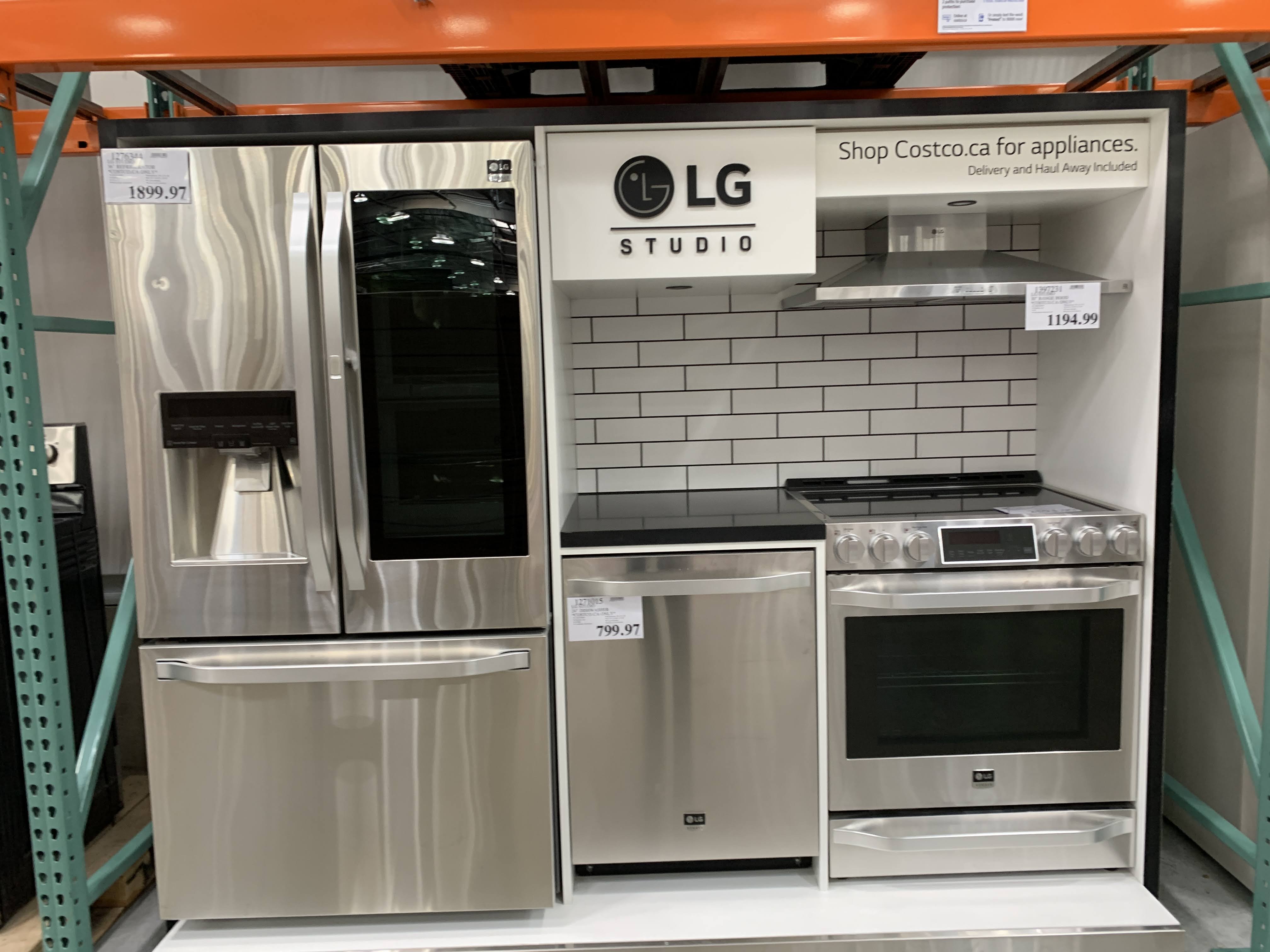 Appliance Packages to Costco