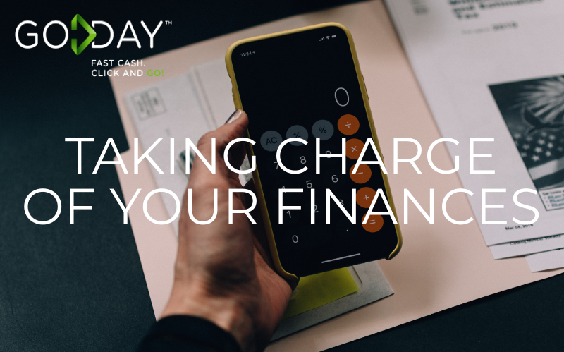 take charge of finances