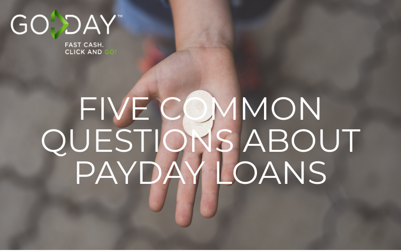 answers to five questions payday loans
