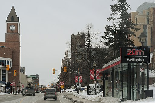 Brampton payday loan street view of city