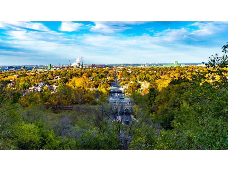 Hamilton payday loan view from mountain